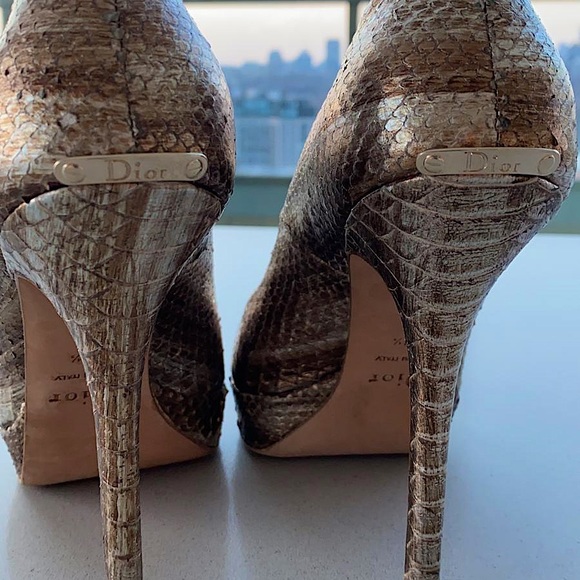 Dior Snake skin shoes - Picture 2 of 3